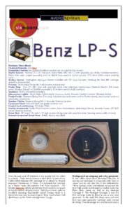 6 Moons - Benz Micro LP-S