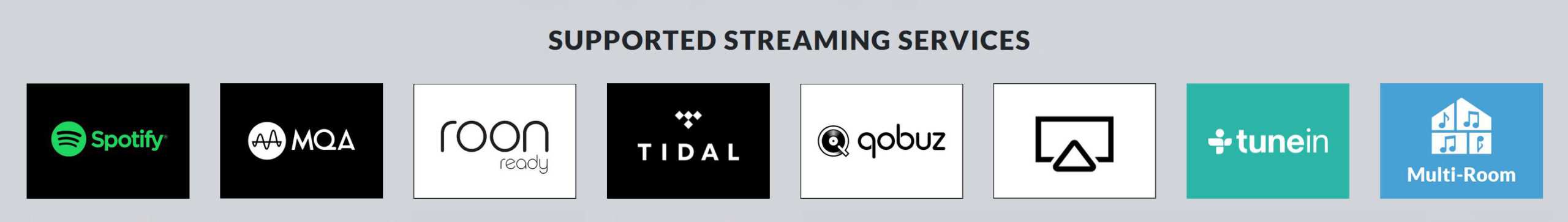 T2 Supported Streaming Service