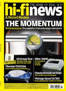 2011 - Hi-Fi News Review - Dan D'Agostino Momentum M300 Mono Amplifier - Norman Audio
