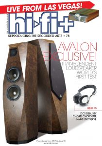 2011 - Hi-Fi Plus Review - Avalon Transcendent - Norman Audio