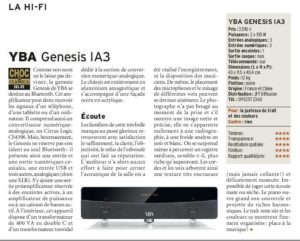 Choc Classica Hi-Fi - YBA Genesis IA3A