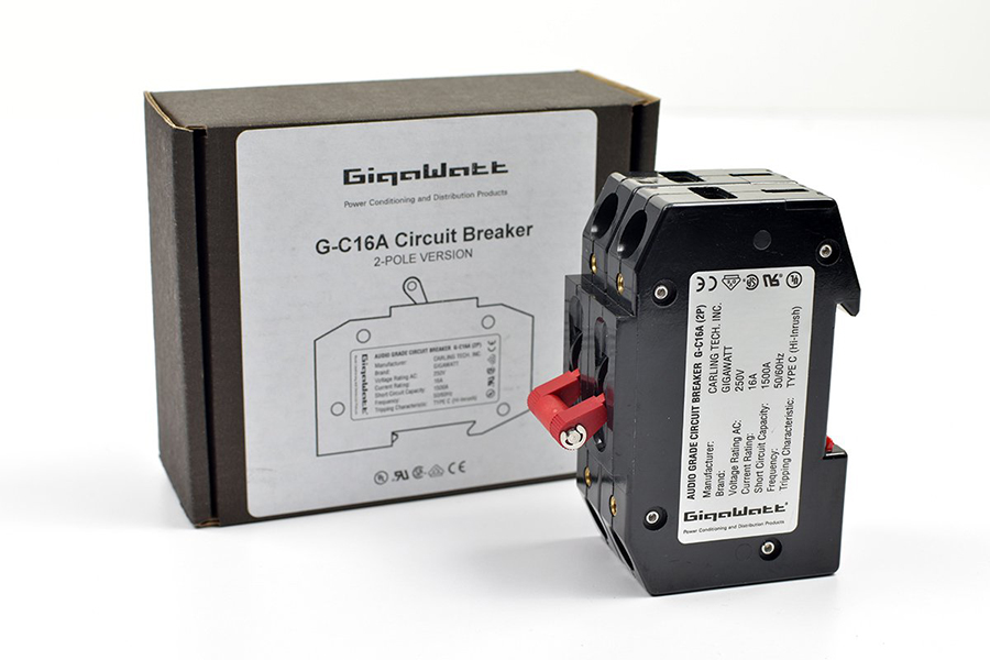 Gigawatt Circuit Breaker G-C16A 2 Pole - Norman Audio
