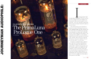 2010 - Tone Audio Review - PrimaLuna ProLogue One