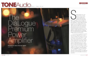 2013 - Tone Audio Review - PrimaLuna DiaLogue Premium Power Amplifier