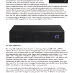 Computer Audiophile Review - Berkeley Audio Design Alpha USB