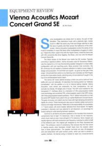 Vienna Acoustics Mozart Grand SE - Hi-Fi+ Review