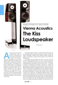 Vienna Acoustics The Kiss - Hi-Fi+ Review